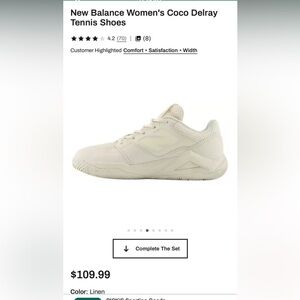 New Balance Coco Delray Tennis Shoes